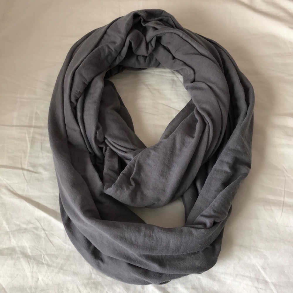 Grey Infinity Scarf